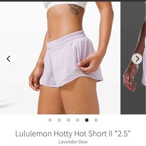 Lululemon Hotty Hot Shorts